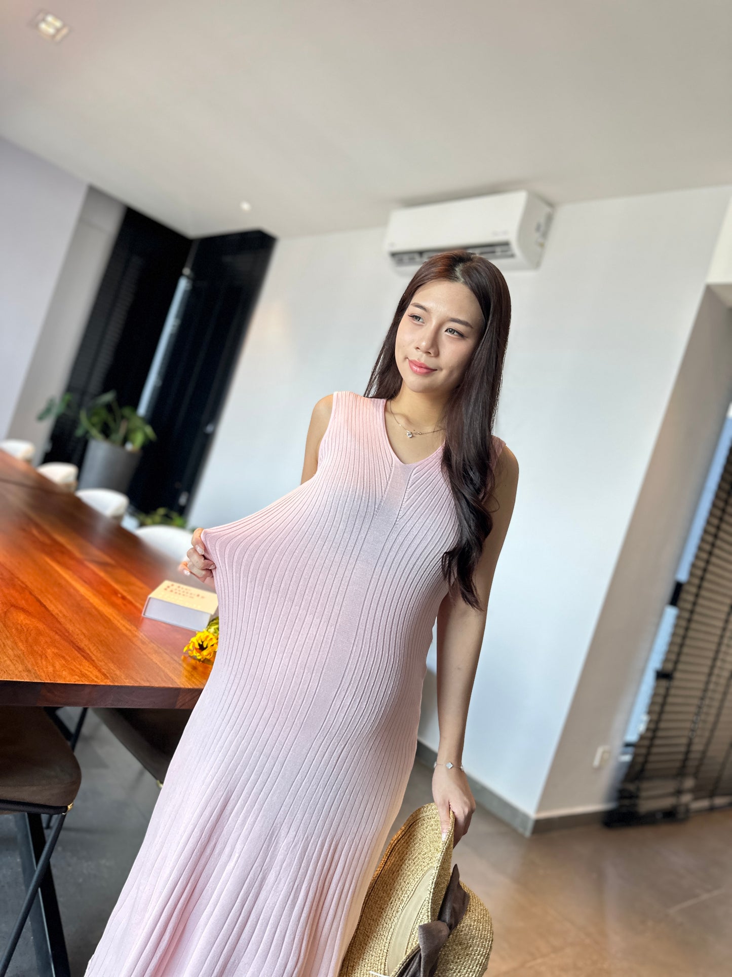 Elsy Knits Long Dress