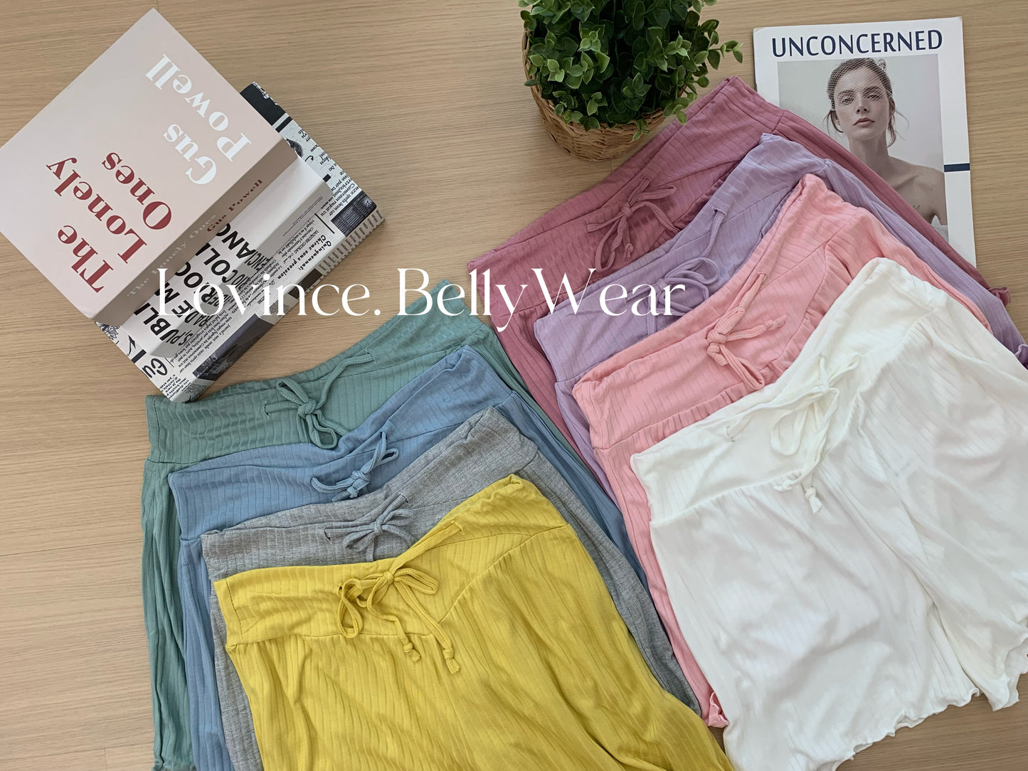Pit Stripes Casual Maternity Short Pant