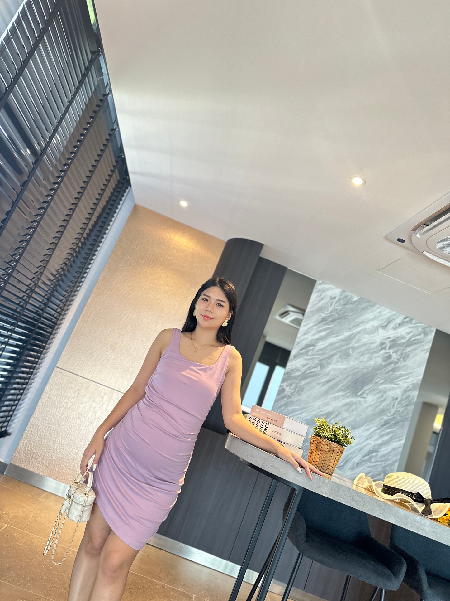 Sienna Cotton Fitted Dress