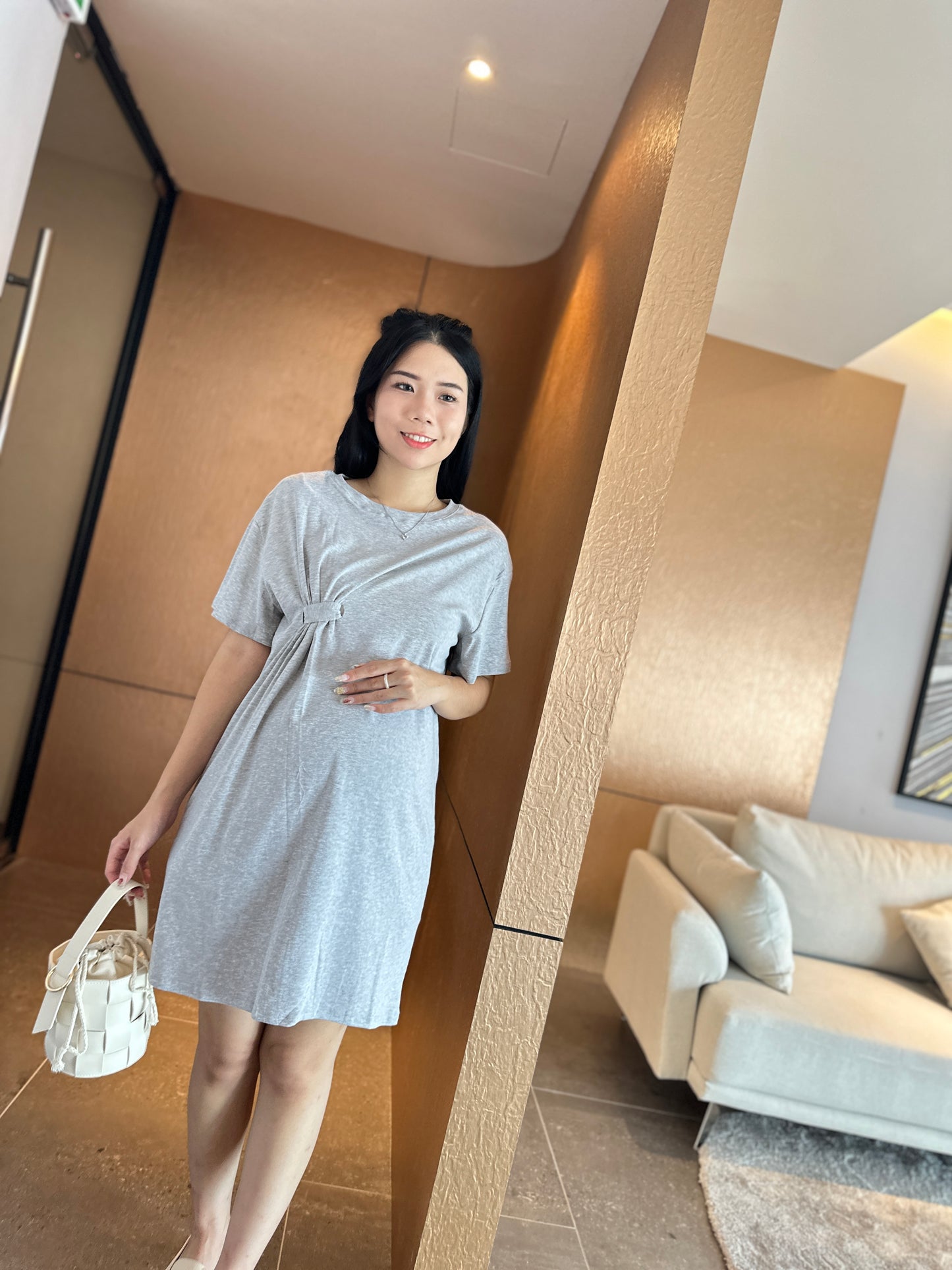 Lovince Polene Cotton Belted Dress