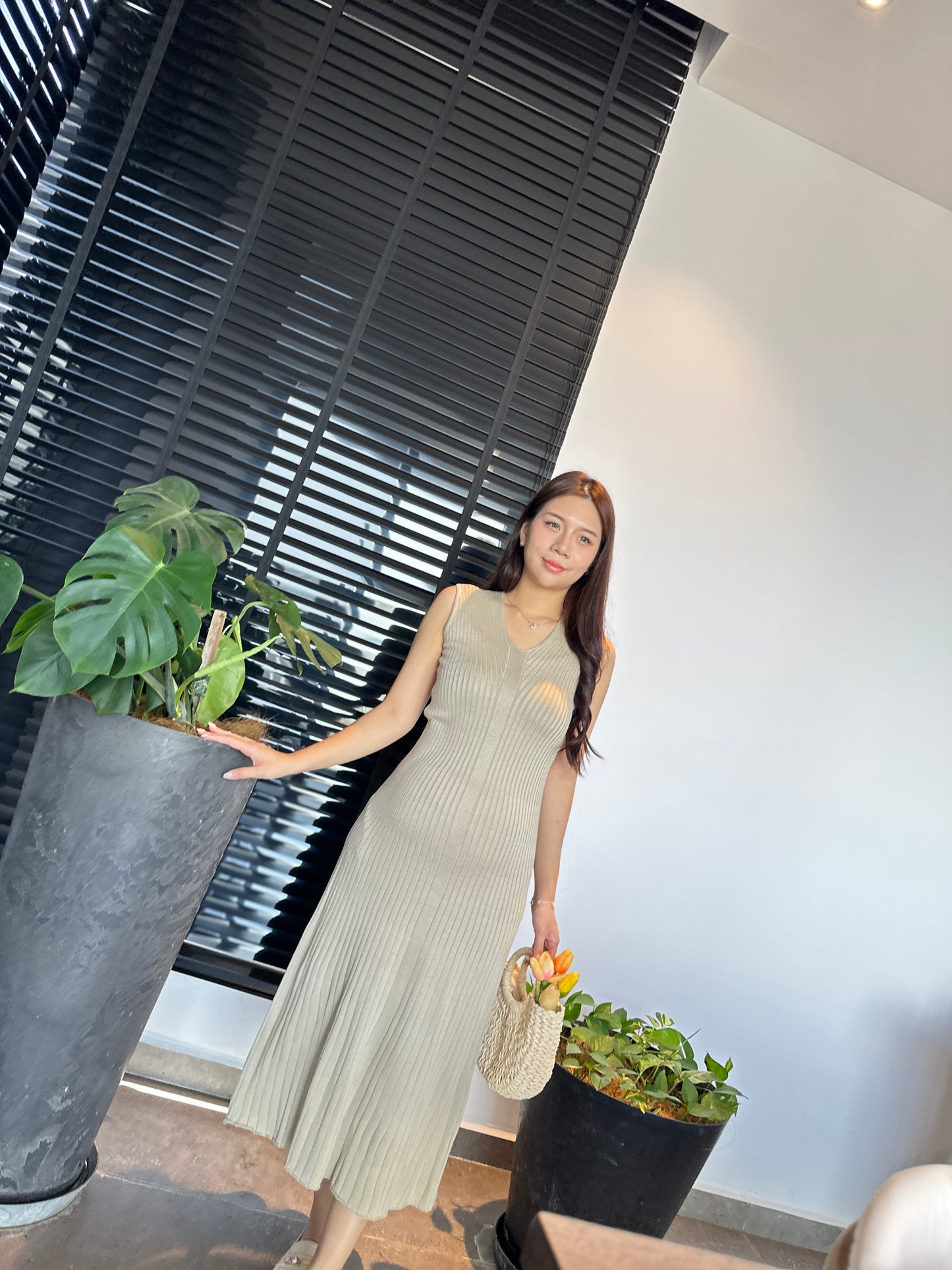 Elsy Knits Long Dress