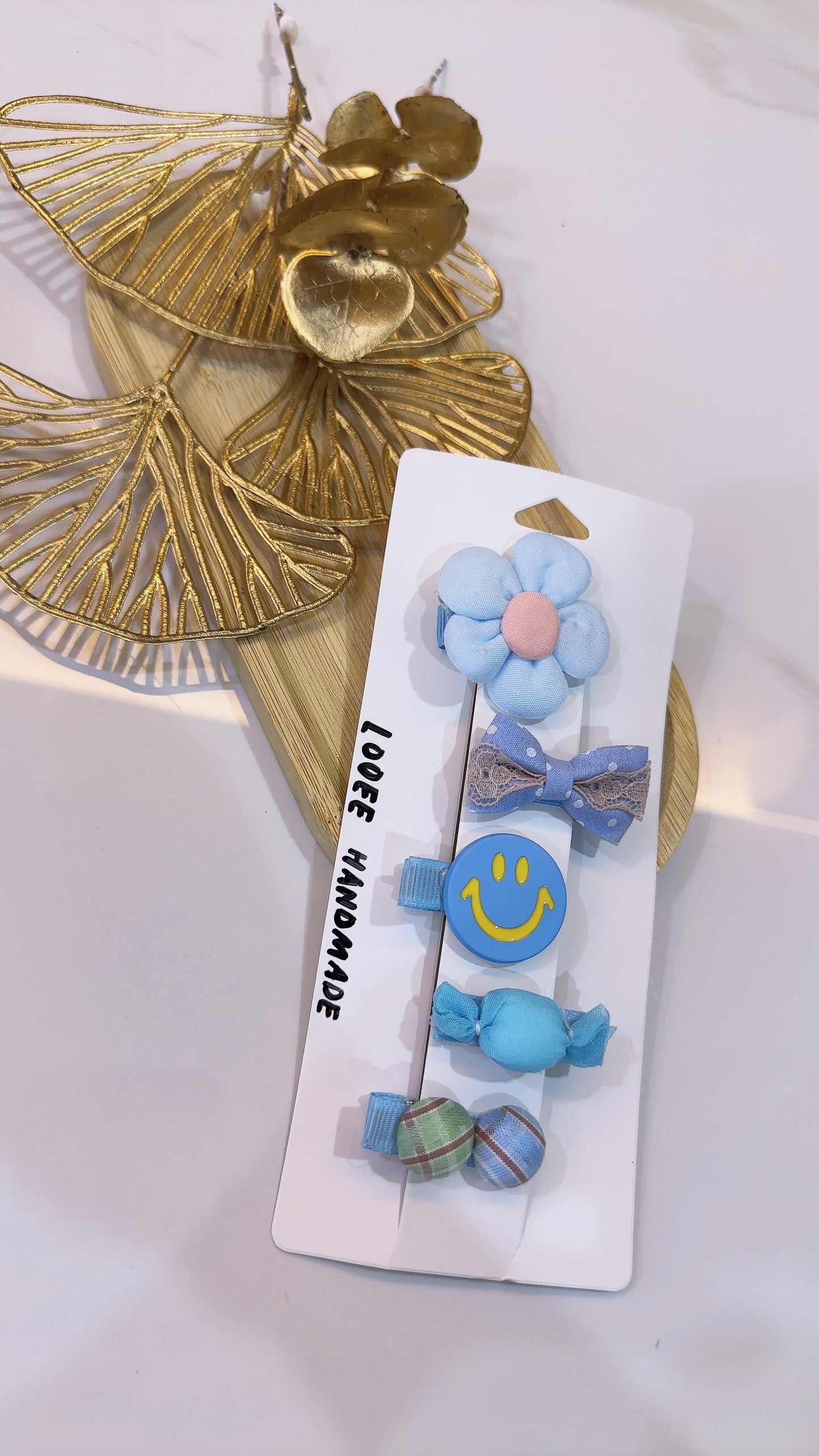 LOOEE Kids Ribbon Hair Clip