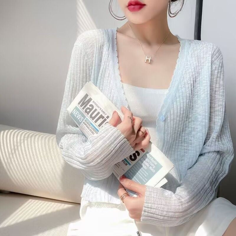 Felice Sheer Cardigan