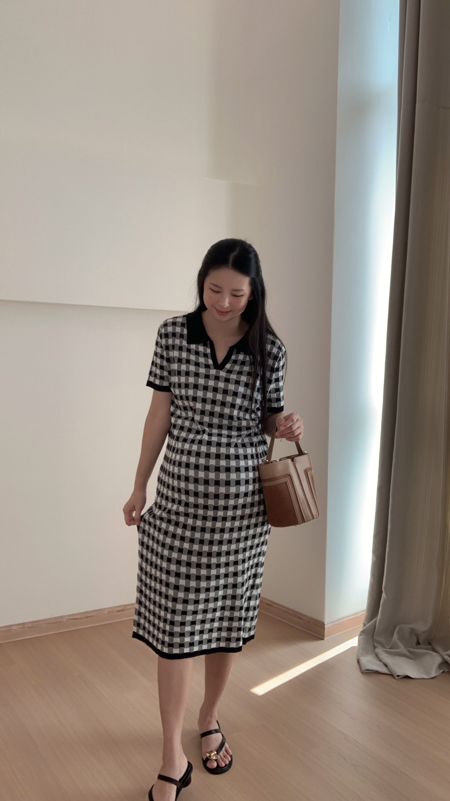 Zenn Polo Knitted Dress