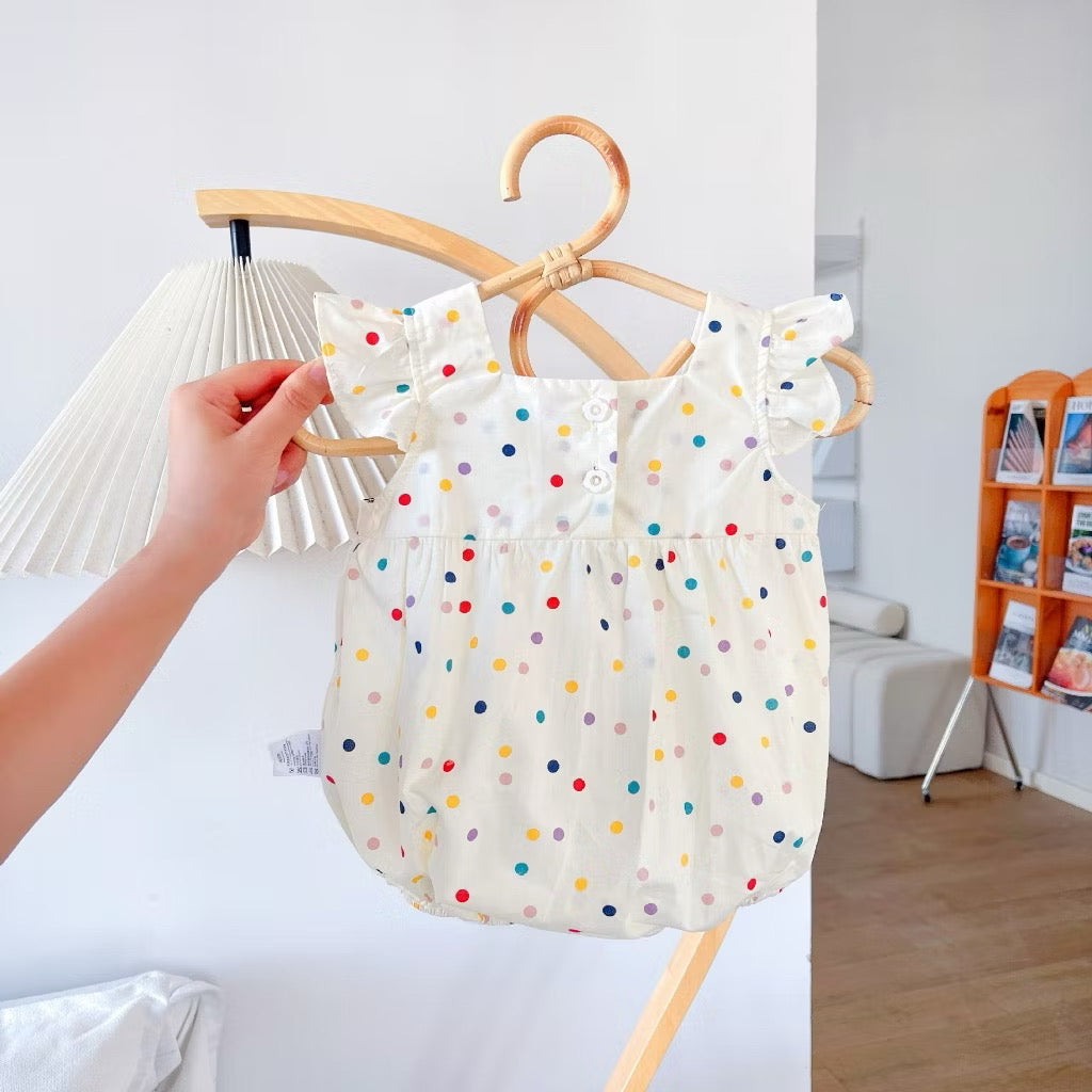 Polkadots Baby Romper