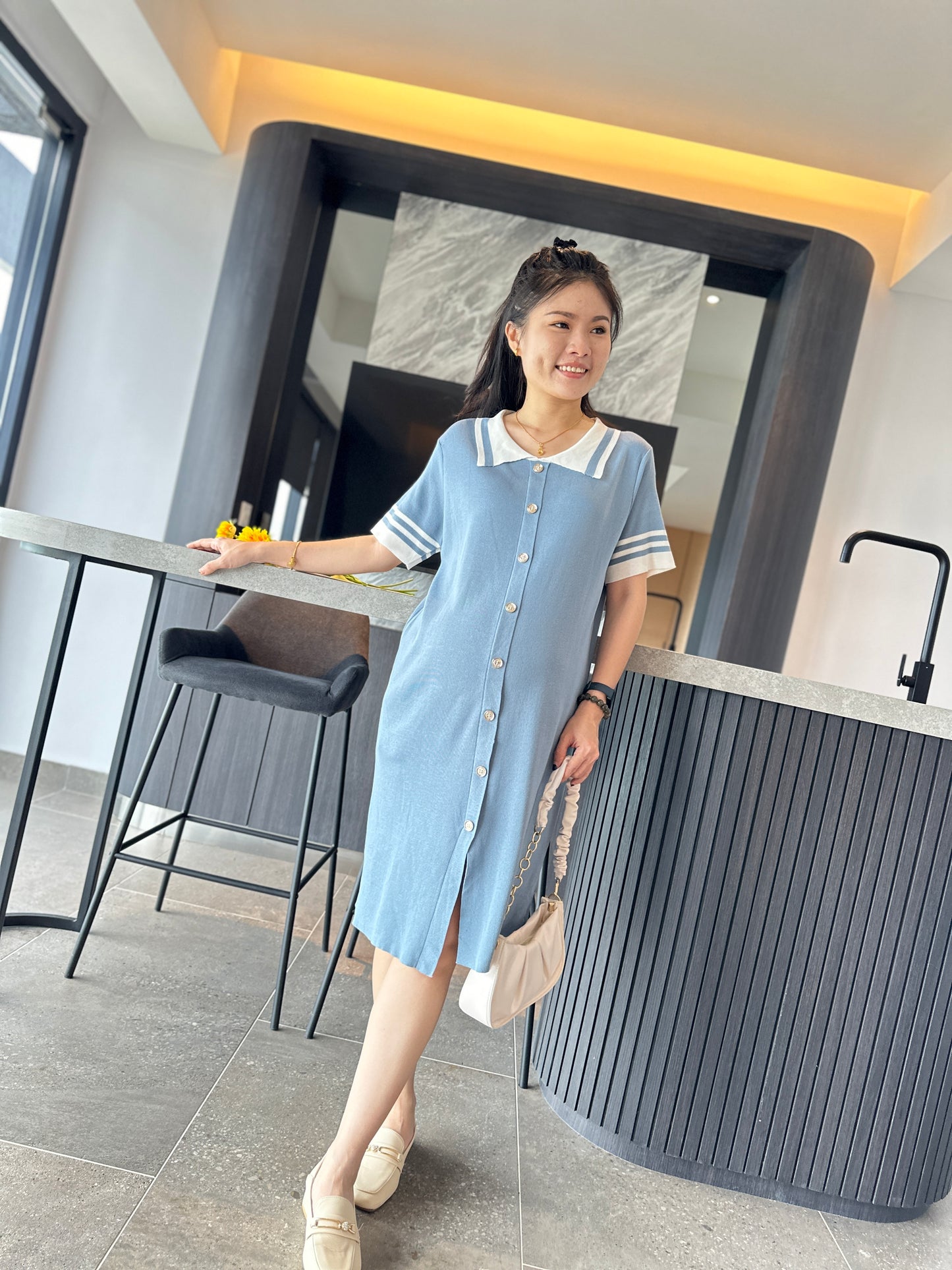 Yufin Collared Knitted Knits
