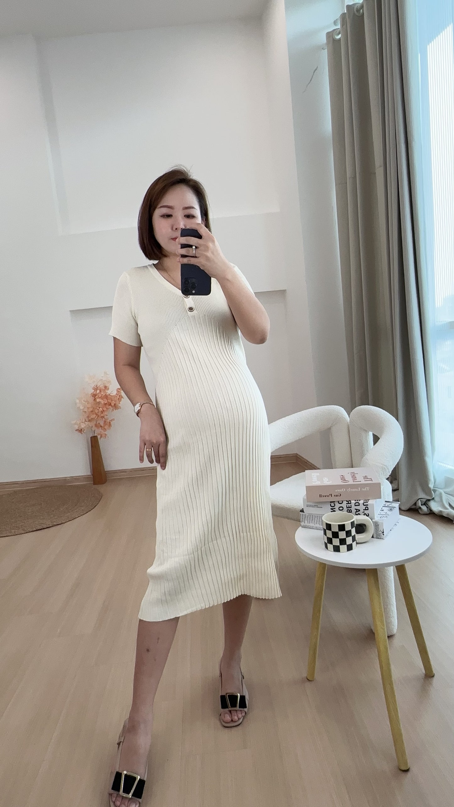 Donna Fitted Knits Dress