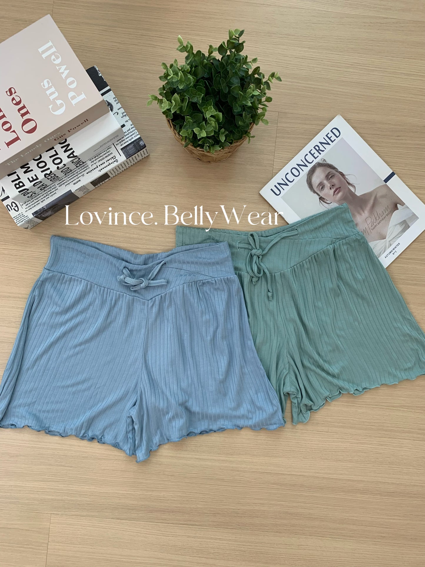 Pit Stripes Casual Maternity Short Pant