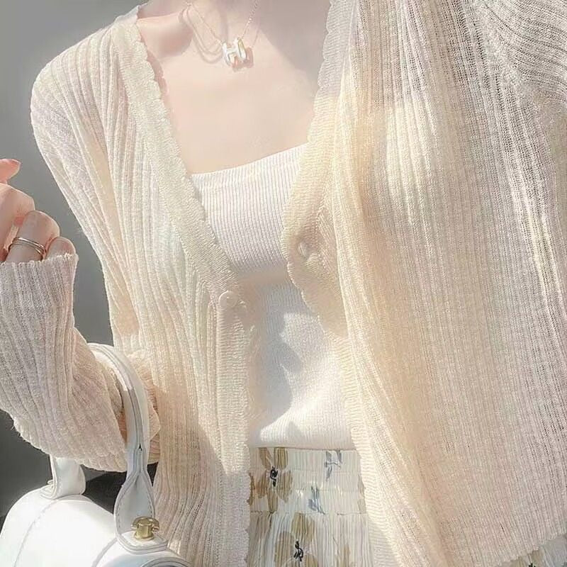 Felice Sheer Cardigan