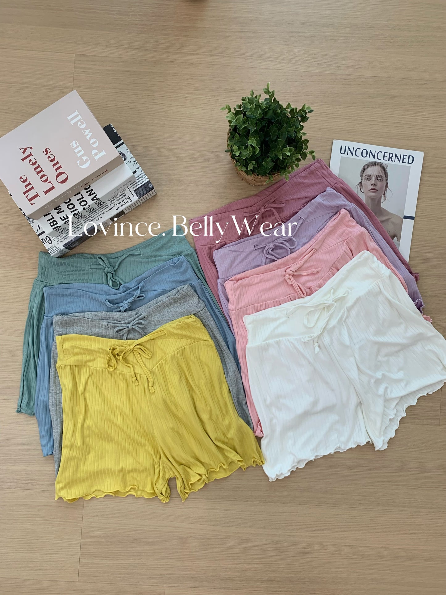 Pit Stripes Casual Maternity Short Pant