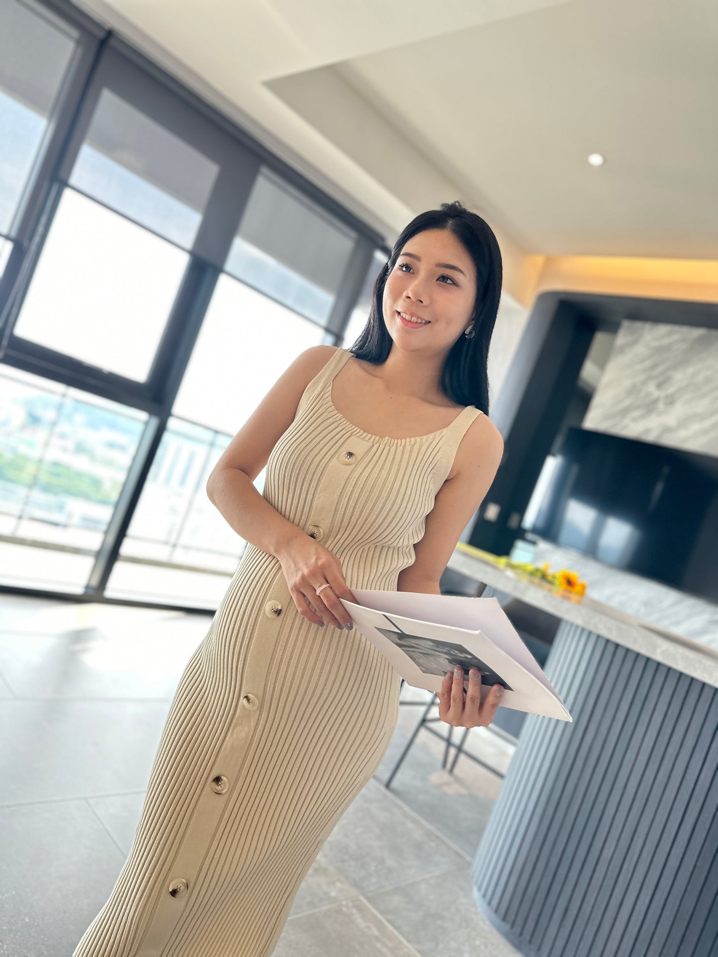 Quinn Knitted Knits Dress