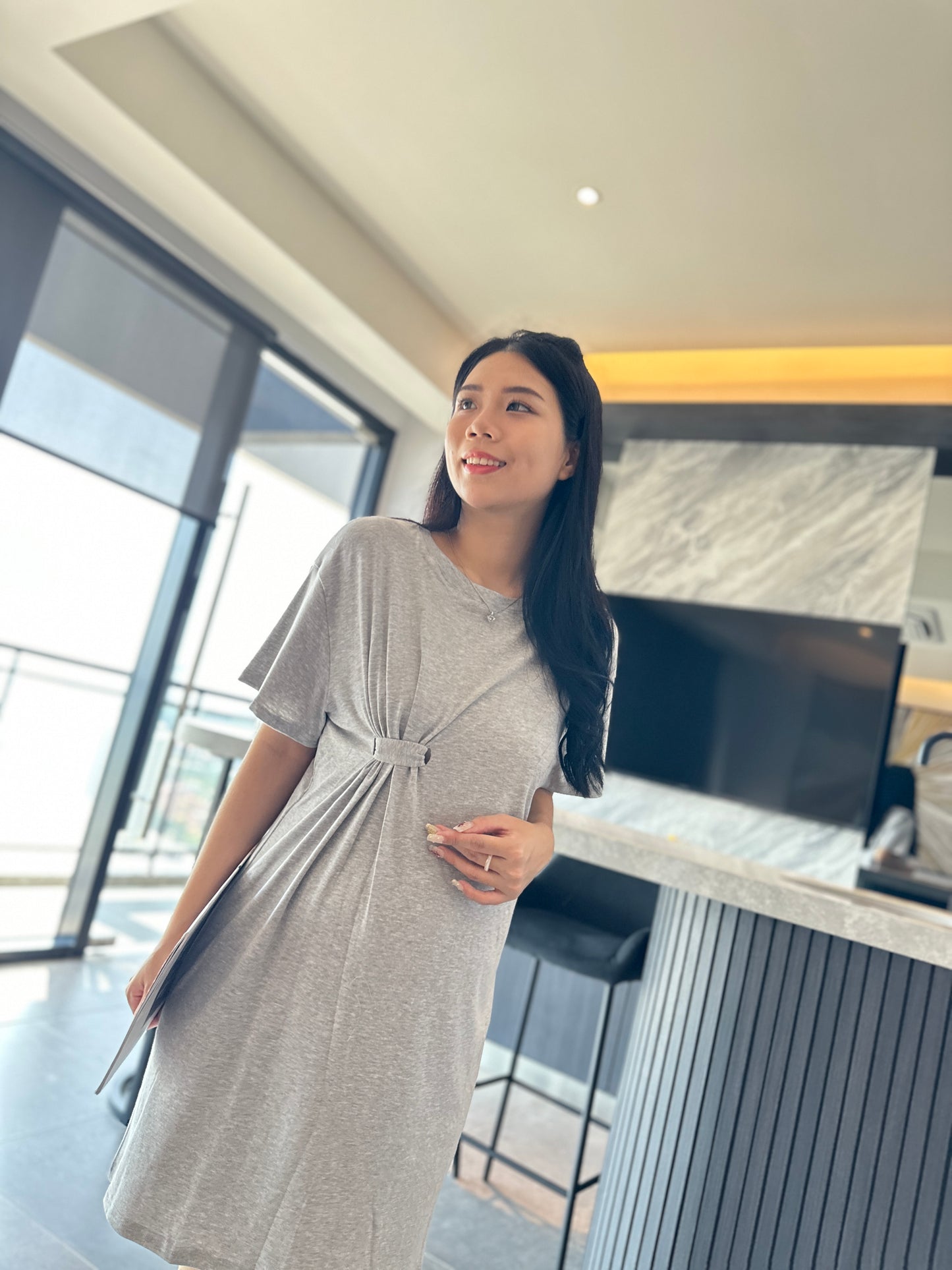 Lovince Polene Cotton Belted Dress