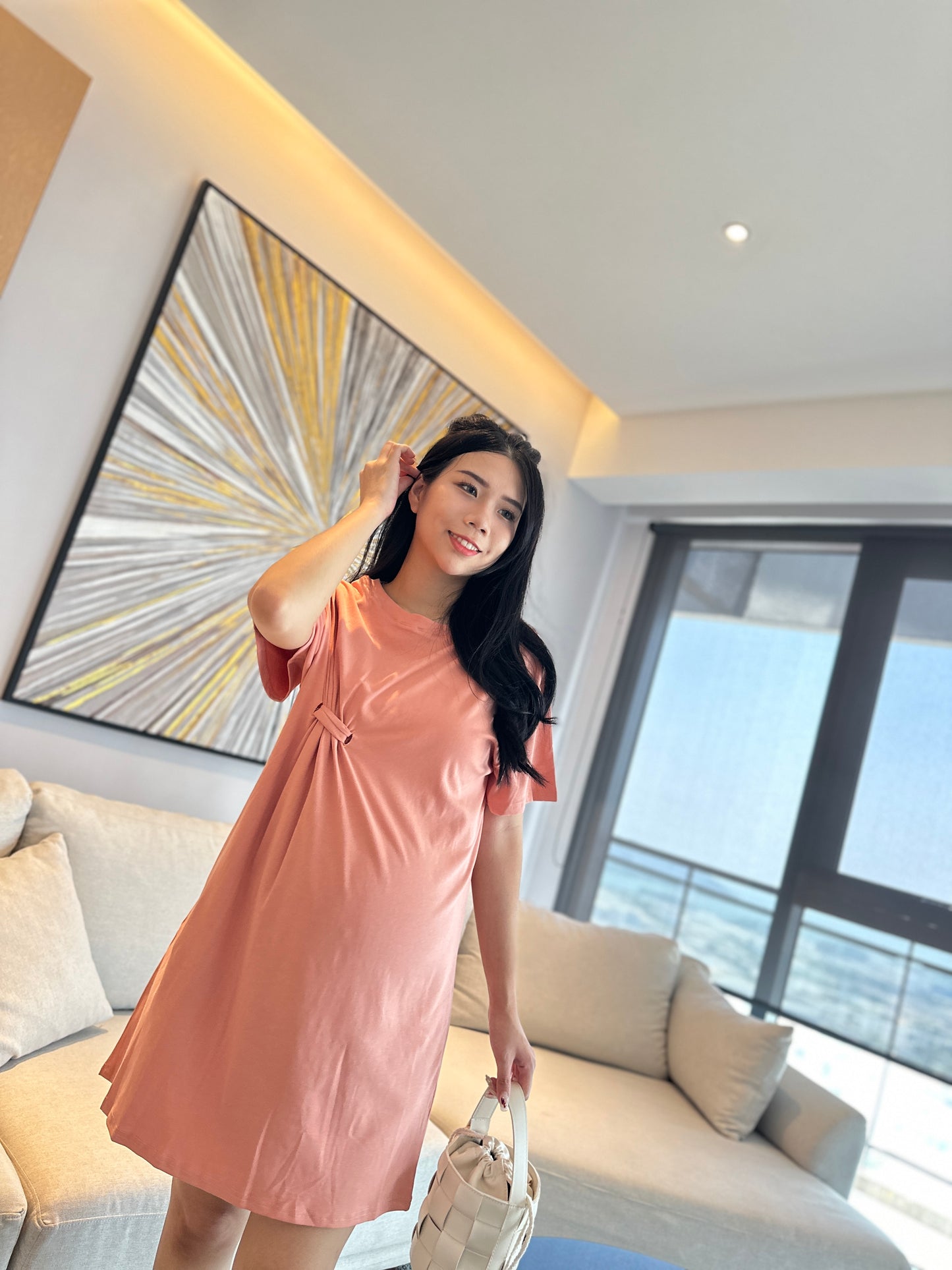 Lovince Polene Cotton Belted Dress