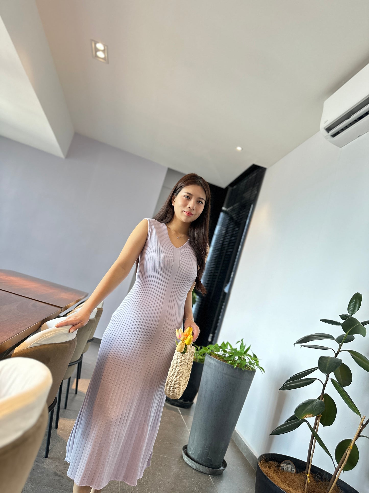 Elsy Knits Long Dress