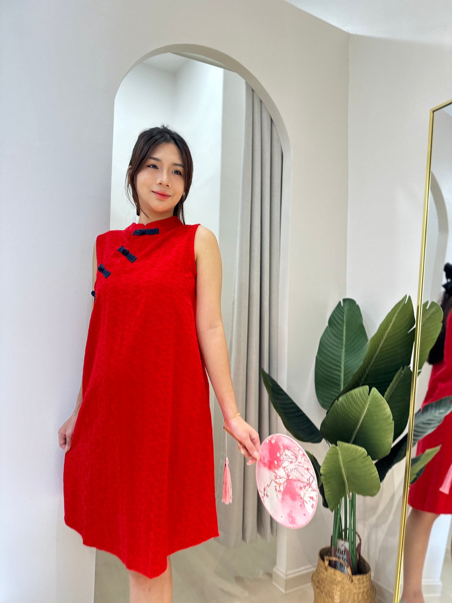 Feliny Red Cheongsam