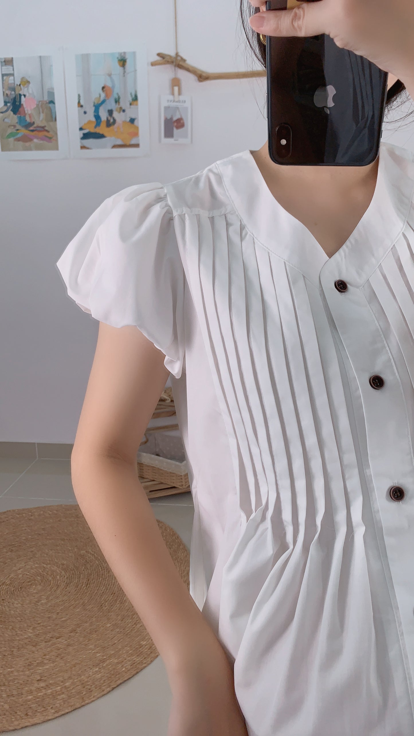Hara Button Down A-Dress