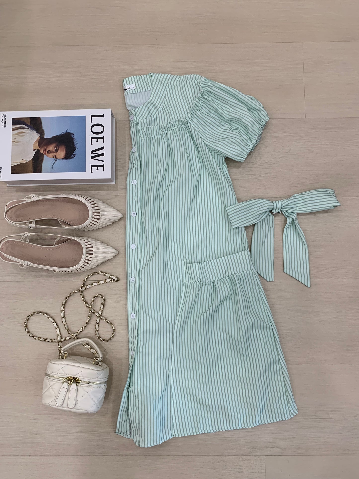 Ziva Stripes Loose Dress