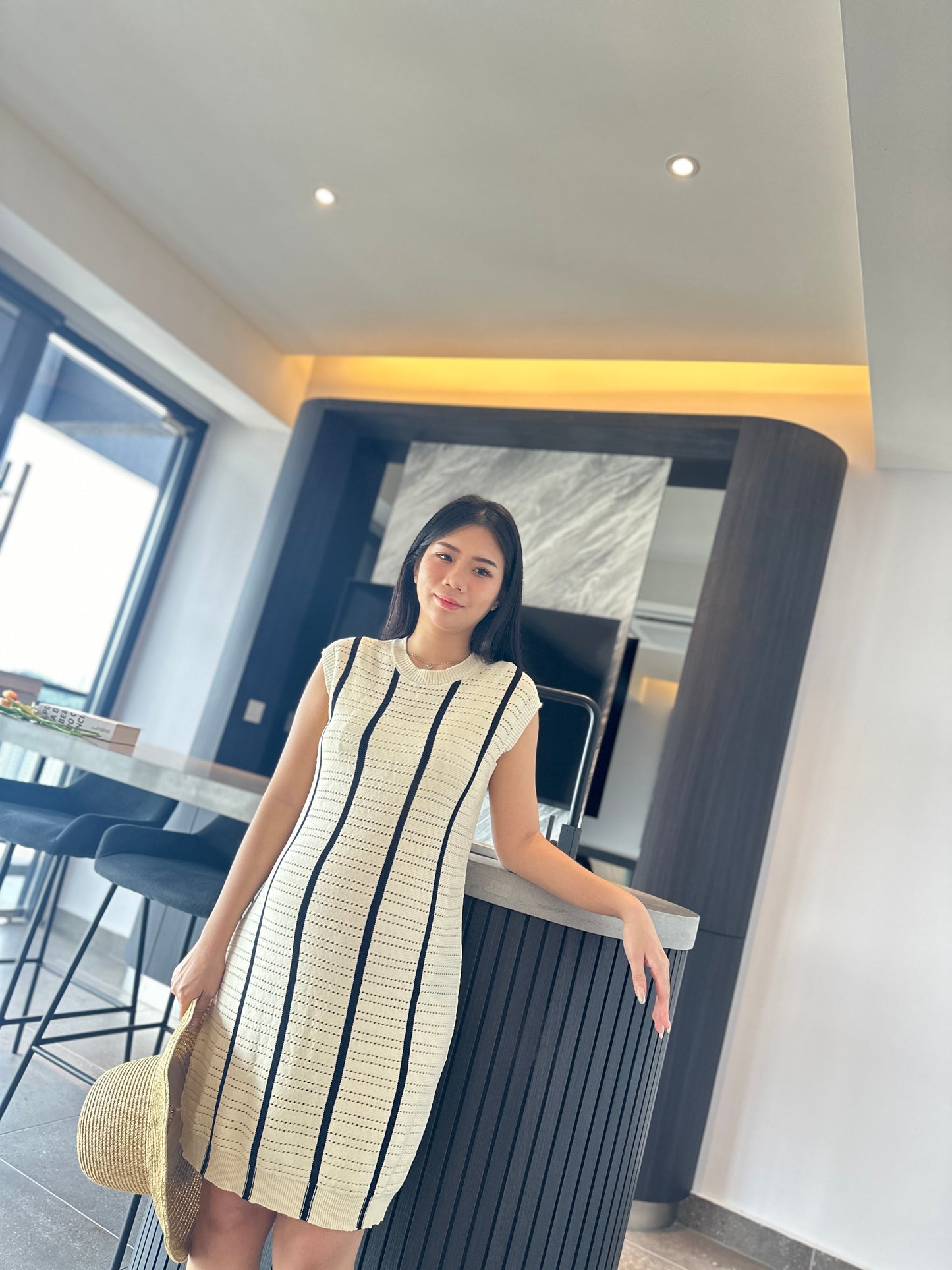 Adeen Knitted Knits Dress