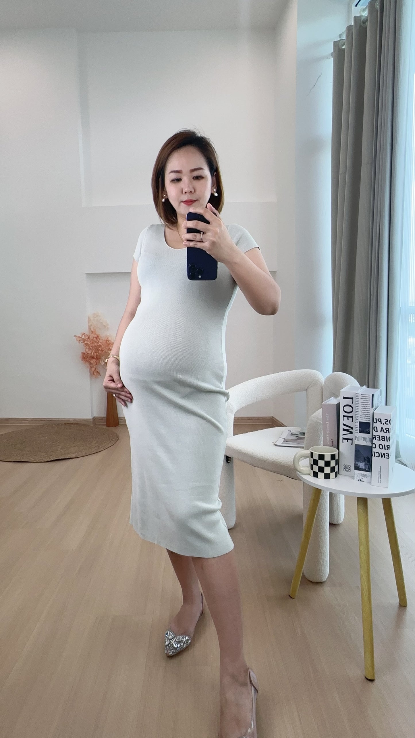 Daphne Fitted Knits Dress