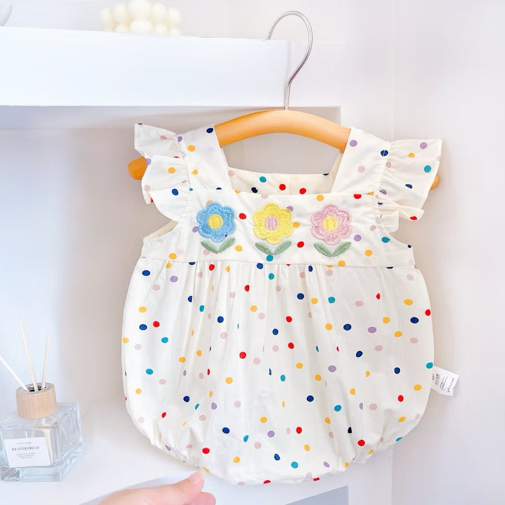 Polkadots Baby Romper