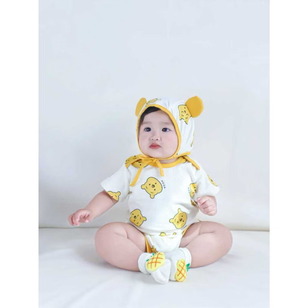 Winnie The Pooh Romper With Hat