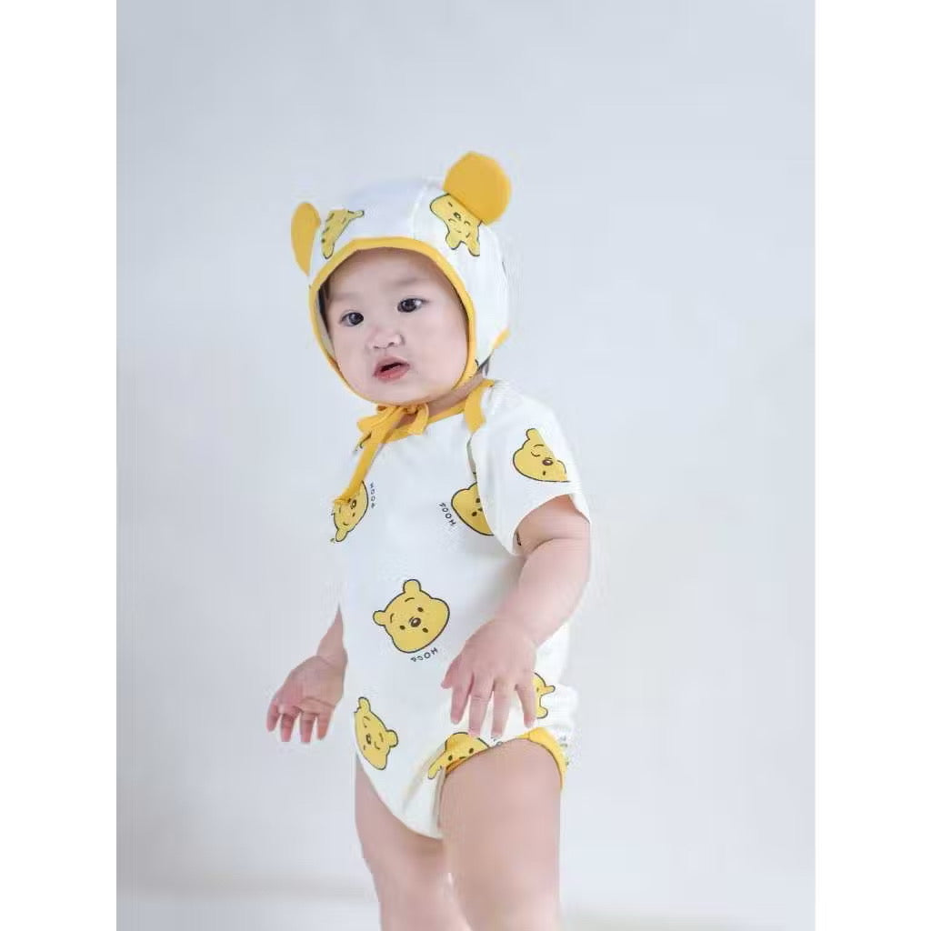 Winnie The Pooh Romper With Hat