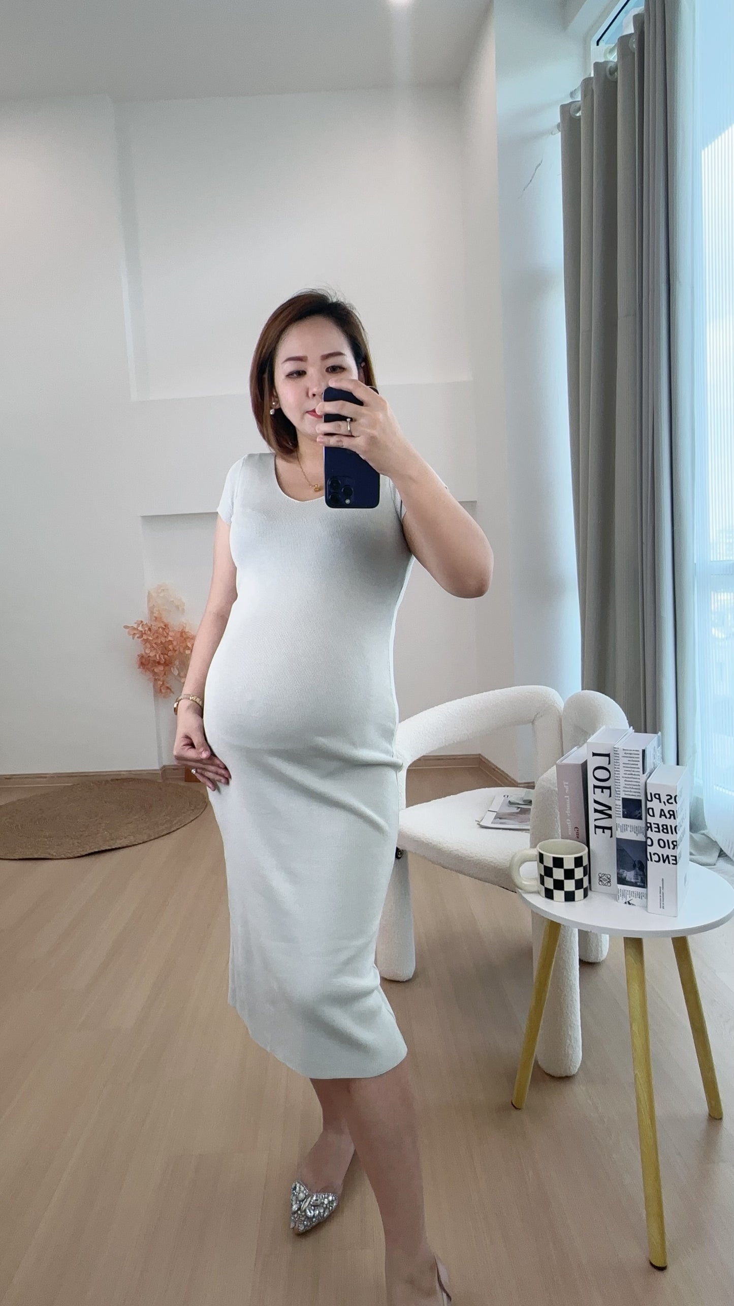 Daphne Fitted Knits Dress