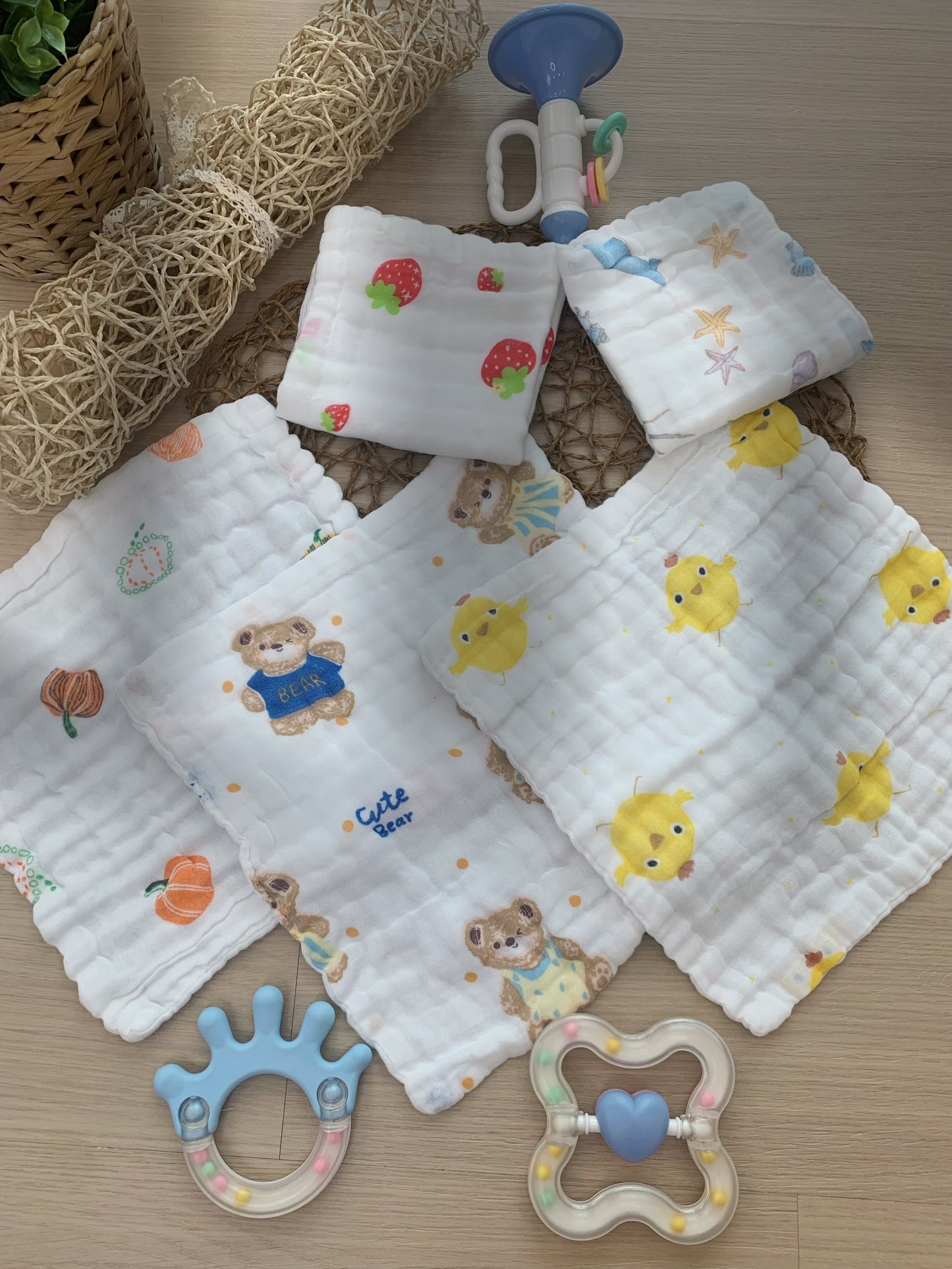 Cotton Gauze Handkerchief