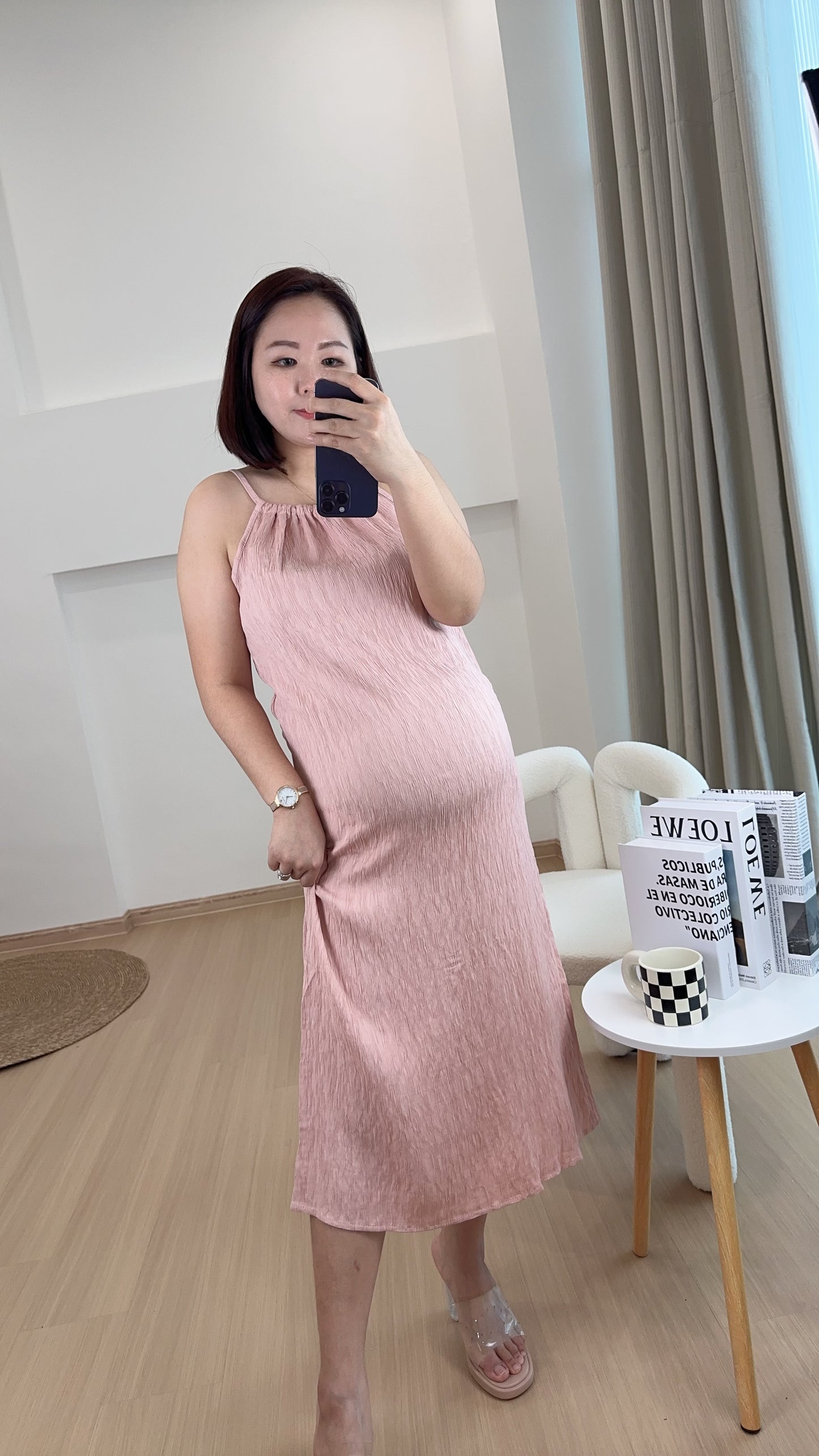 Giana Halter Neck Long Dress