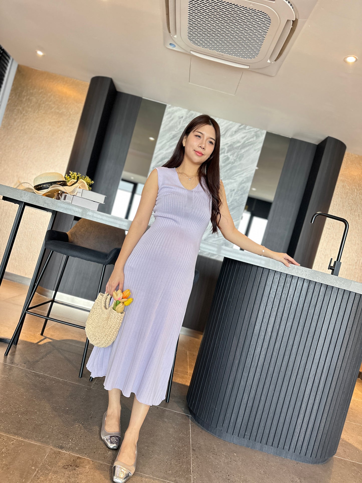 Elsy Knits Long Dress