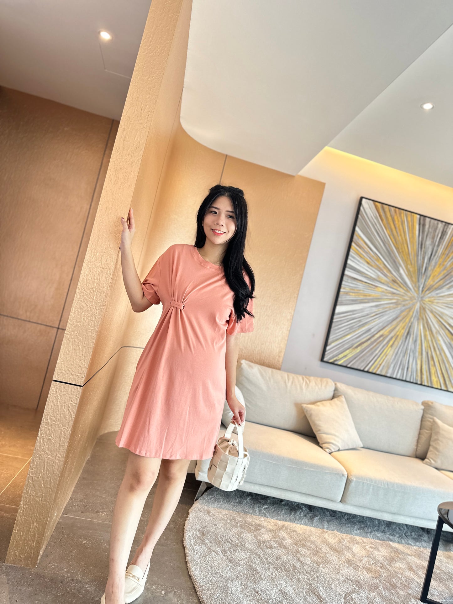 Lovince Polene Cotton Belted Dress
