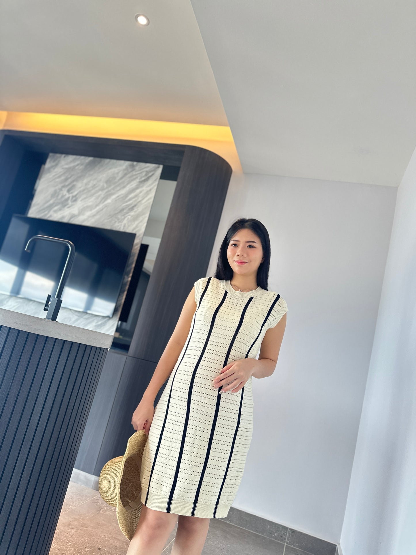 Adeen Knitted Knits Dress