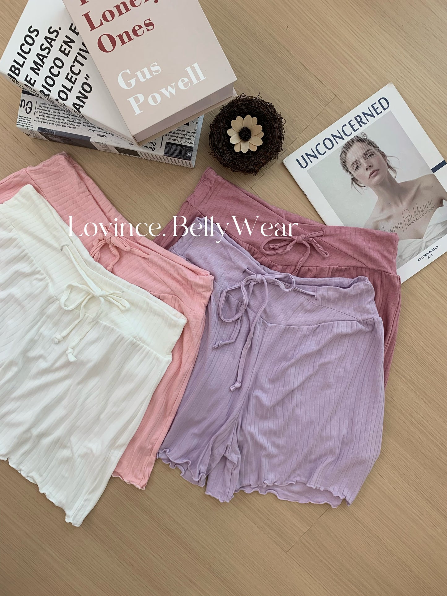 Pit Stripes Casual Maternity Short Pant