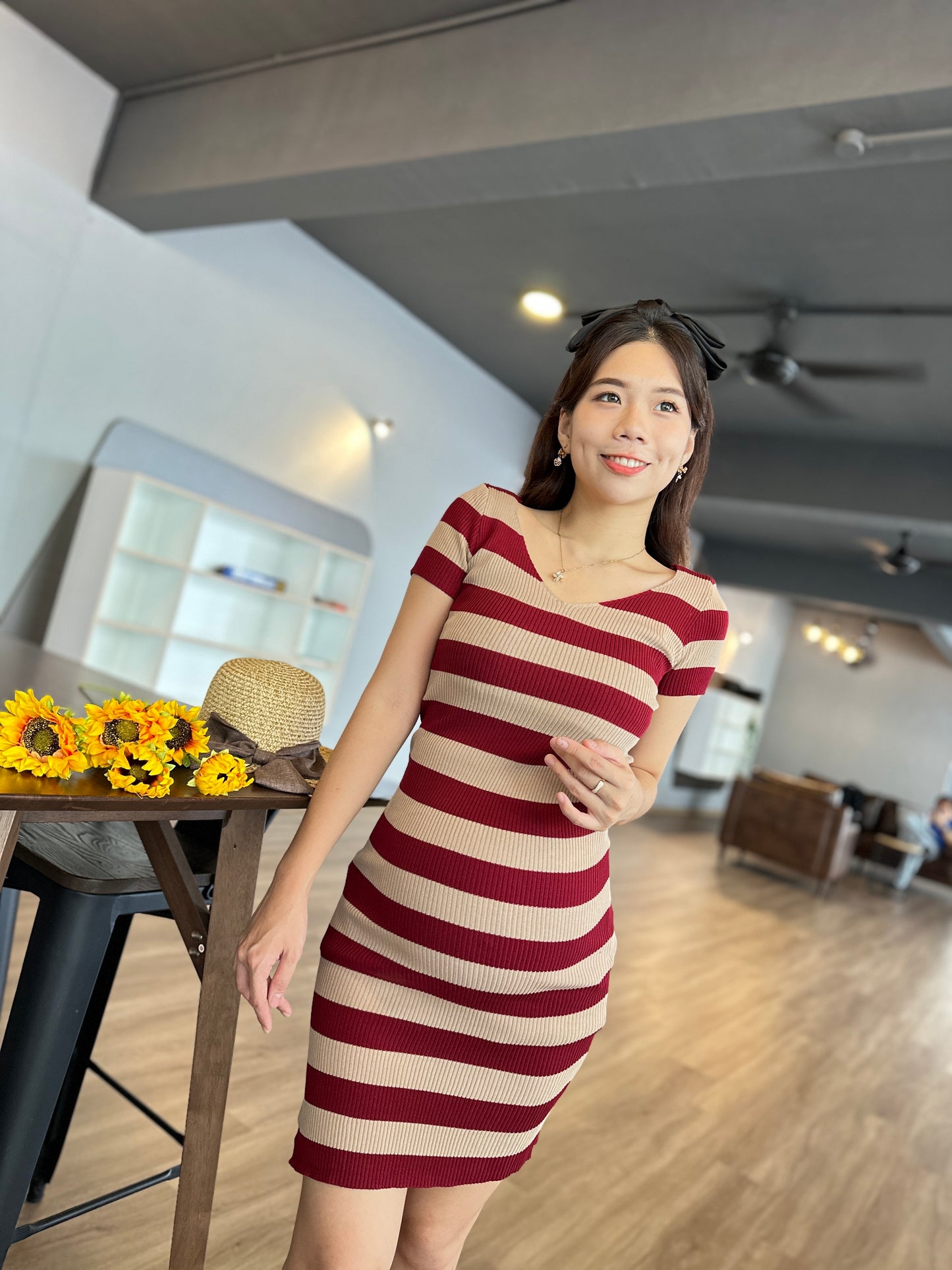 Iree Knits V-Neck Dress