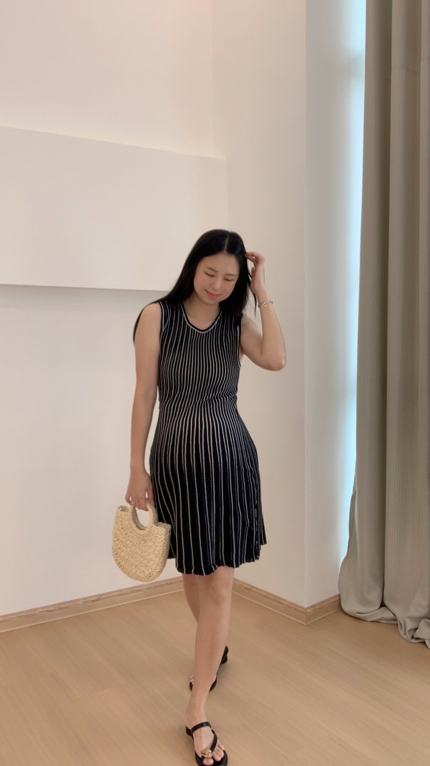 Lucy Stripes Knits Dress