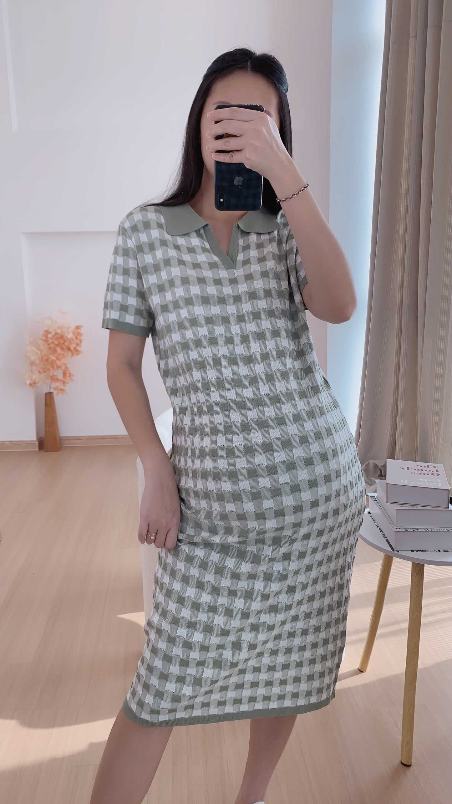 Zenn Polo Knitted Dress