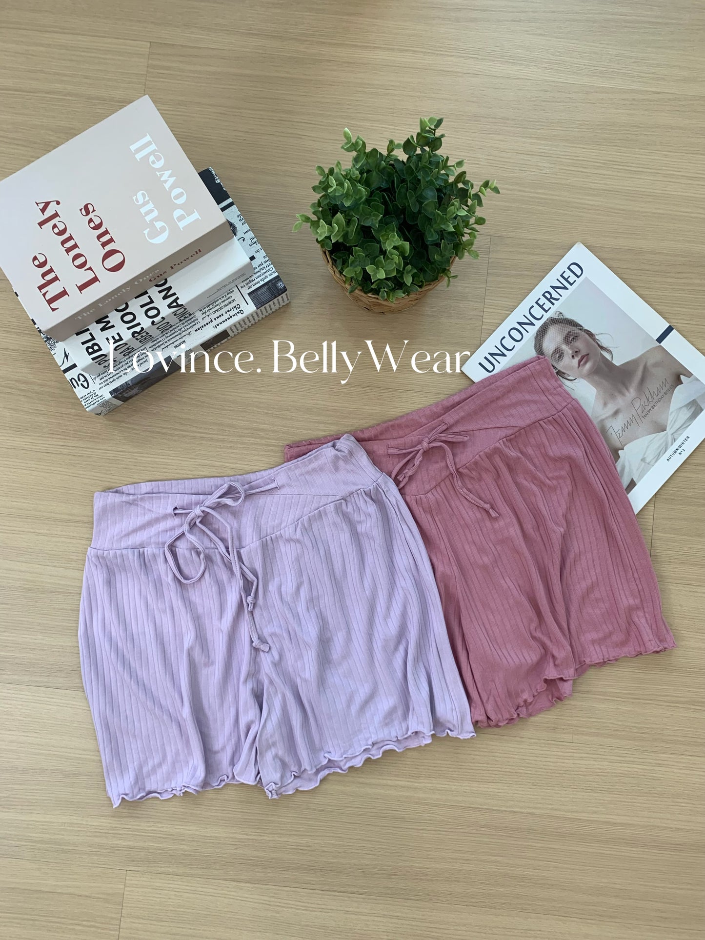 Pit Stripes Casual Maternity Short Pant