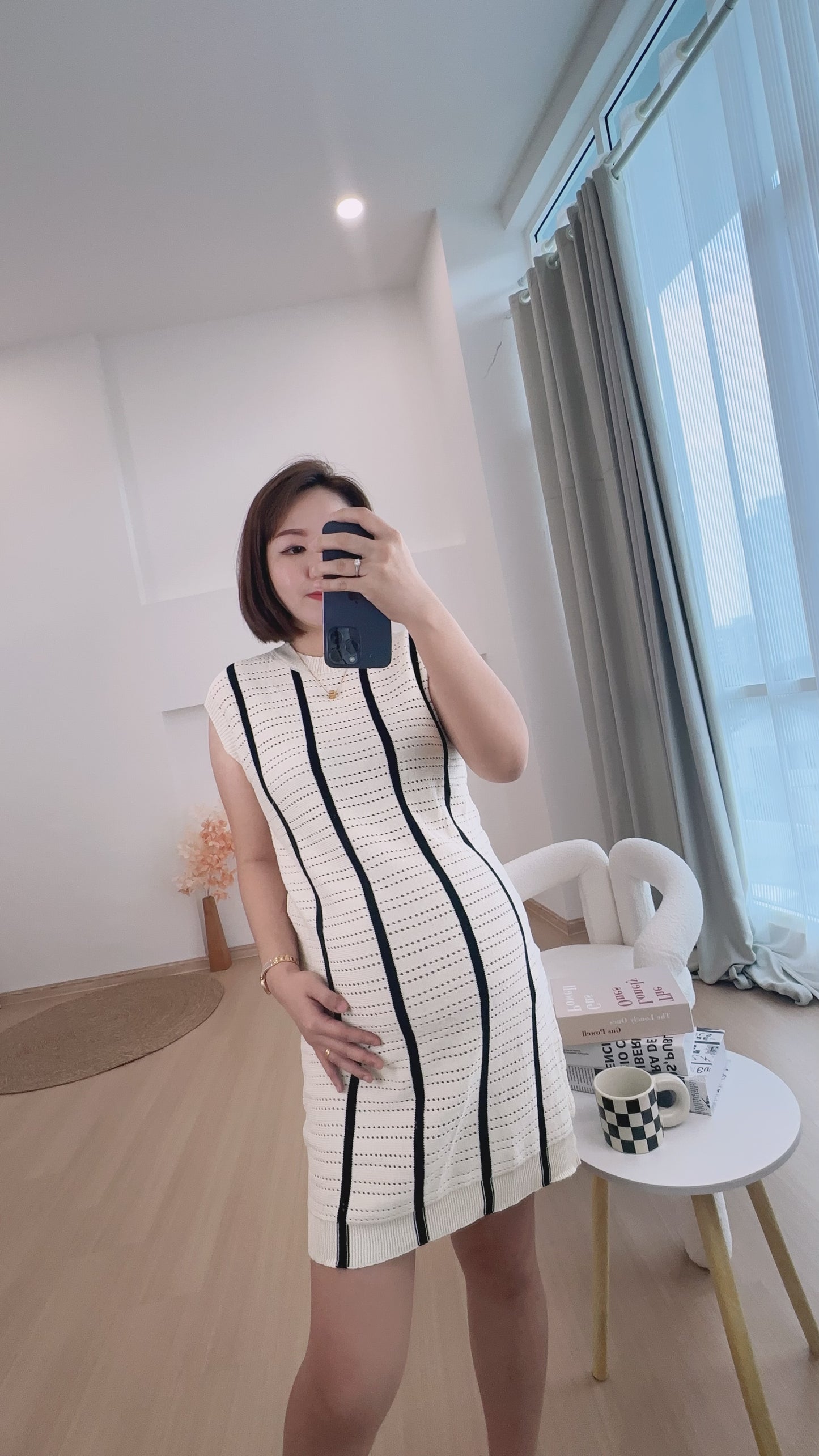 Adeen Knitted Knits Dress