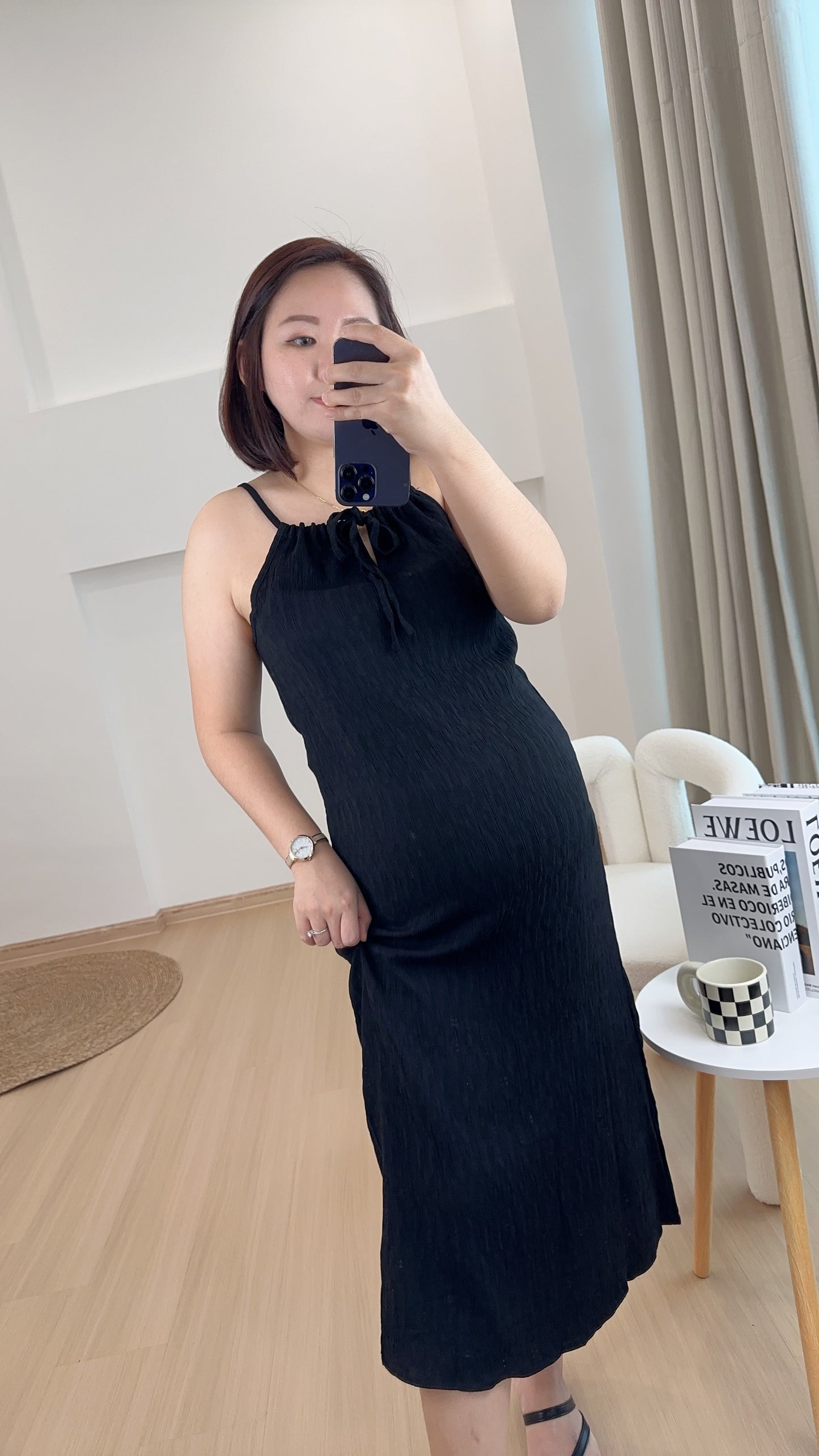 Giana Halter Neck Long Dress