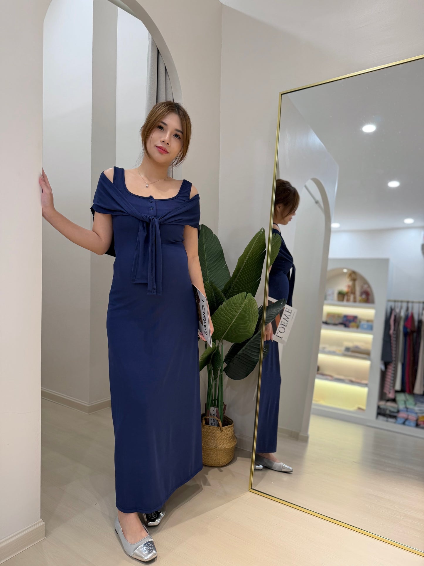 Vinnis Two-Piece Long Dress
