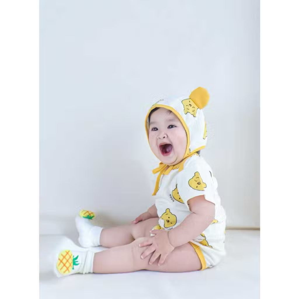 Winnie The Pooh Romper With Hat