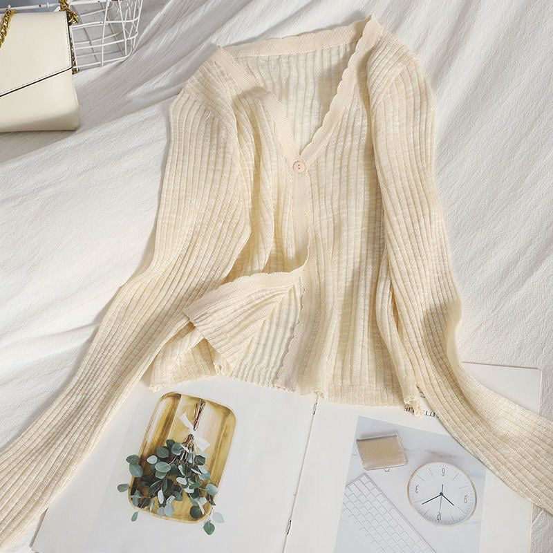 Felice Sheer Cardigan