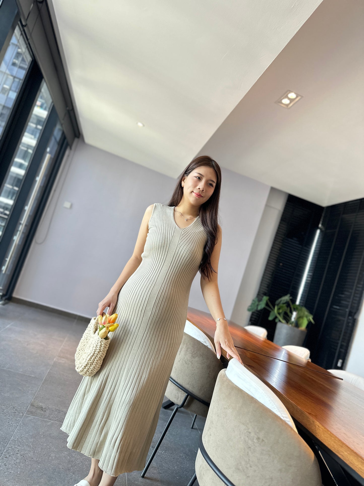 Elsy Knits Long Dress