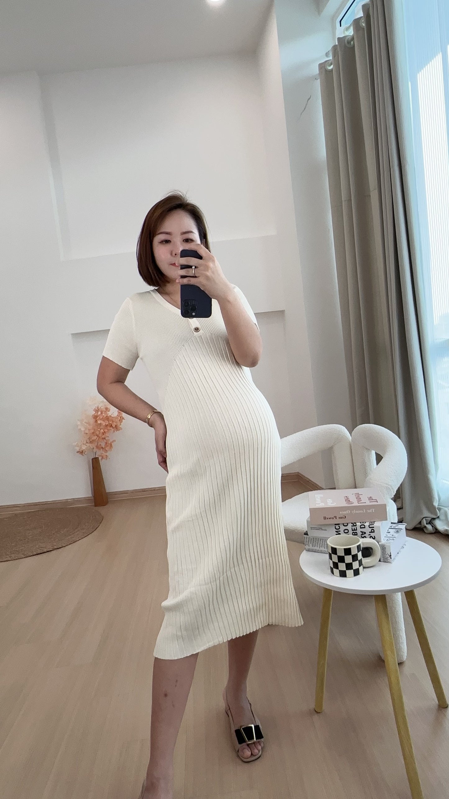 Donna Fitted Knits Dress