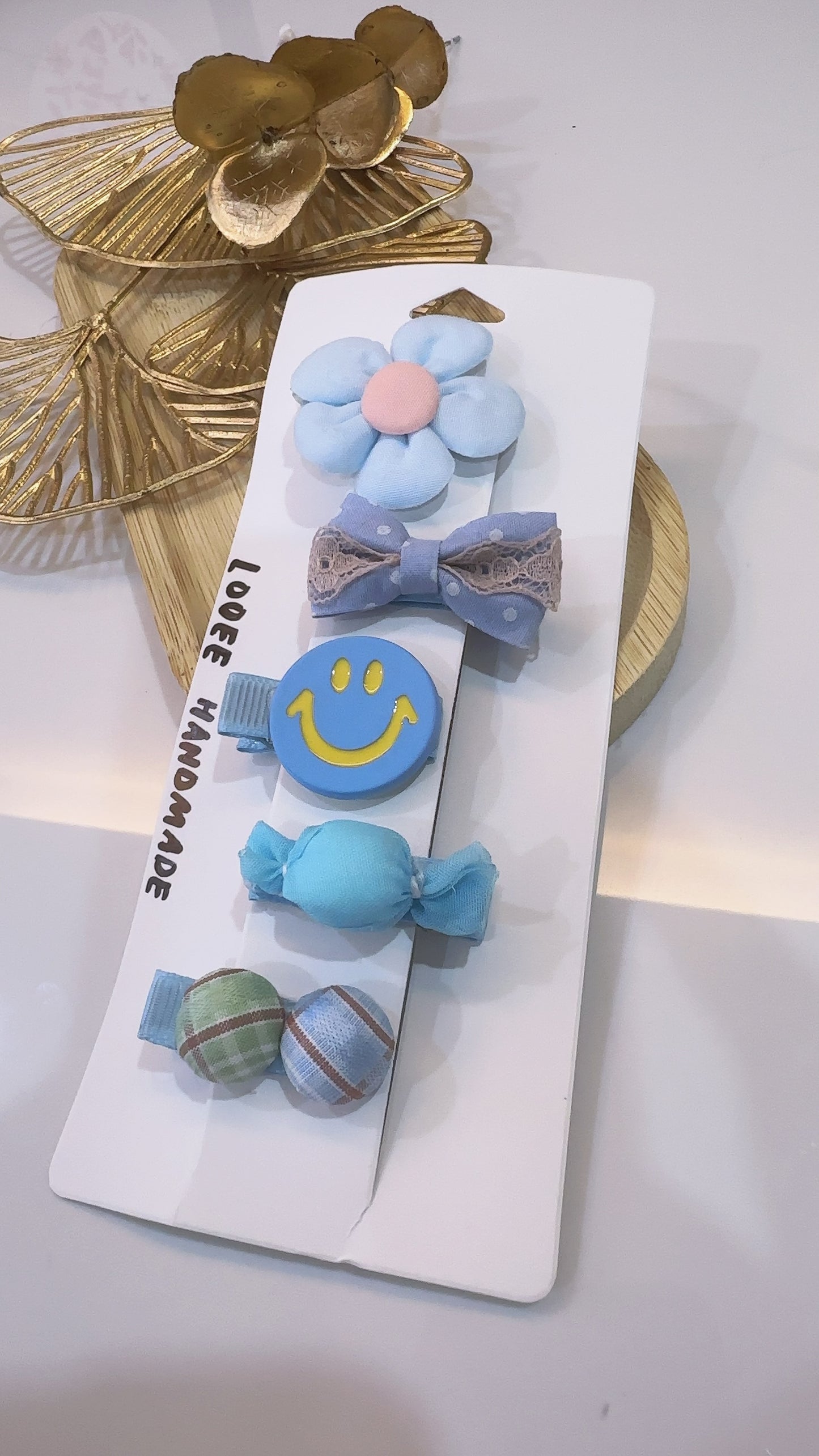 LOOEE Kids Ribbon Hair Clip