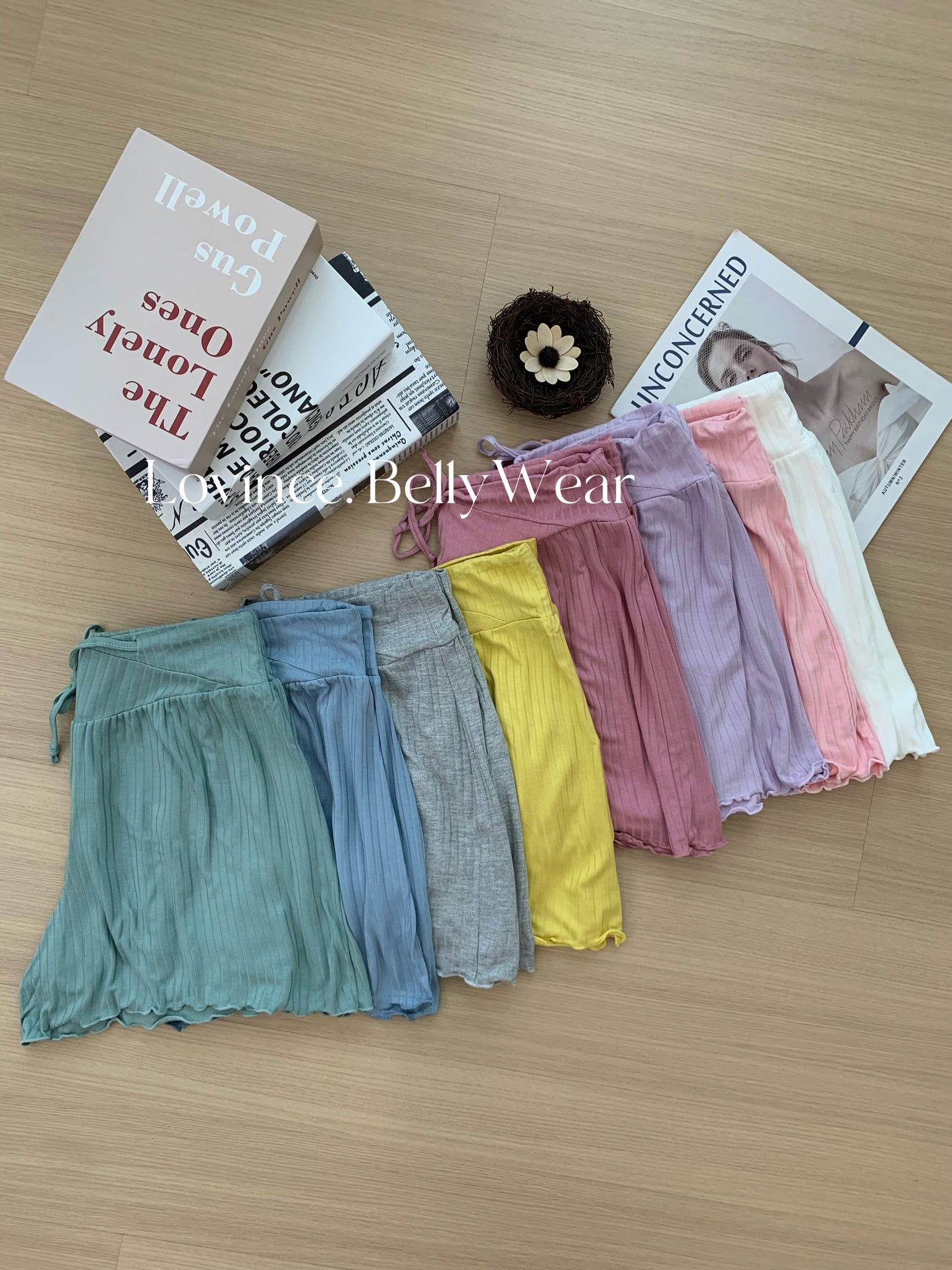 Pit Stripes Casual Maternity Short Pant