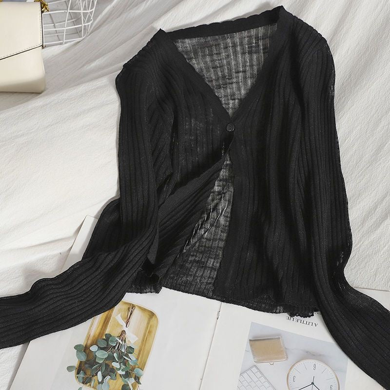 Felice Sheer Cardigan