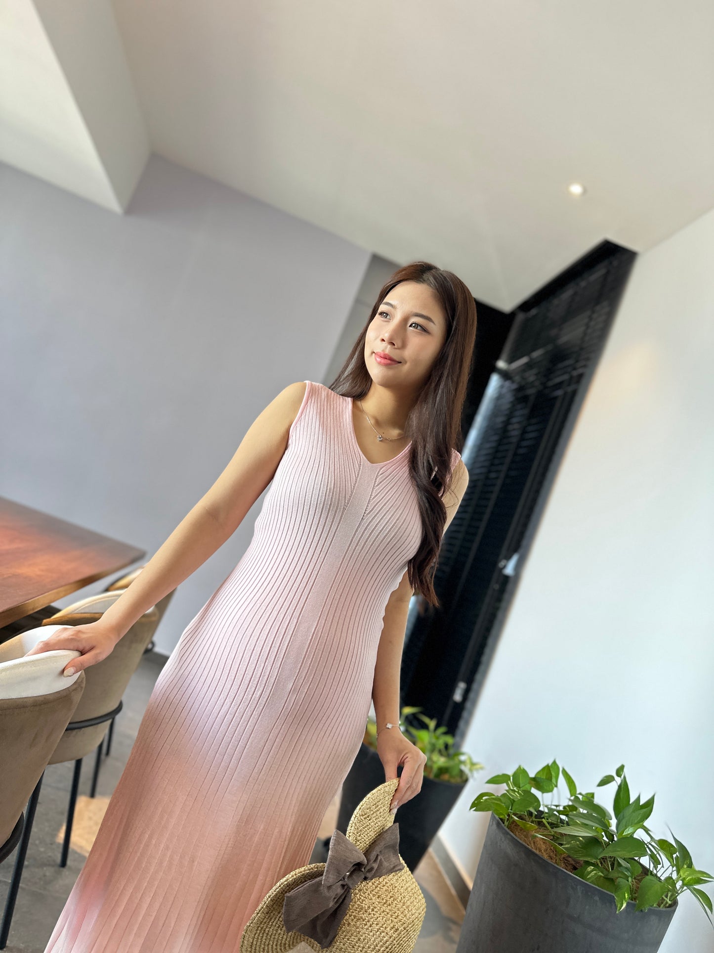 Elsy Knits Long Dress