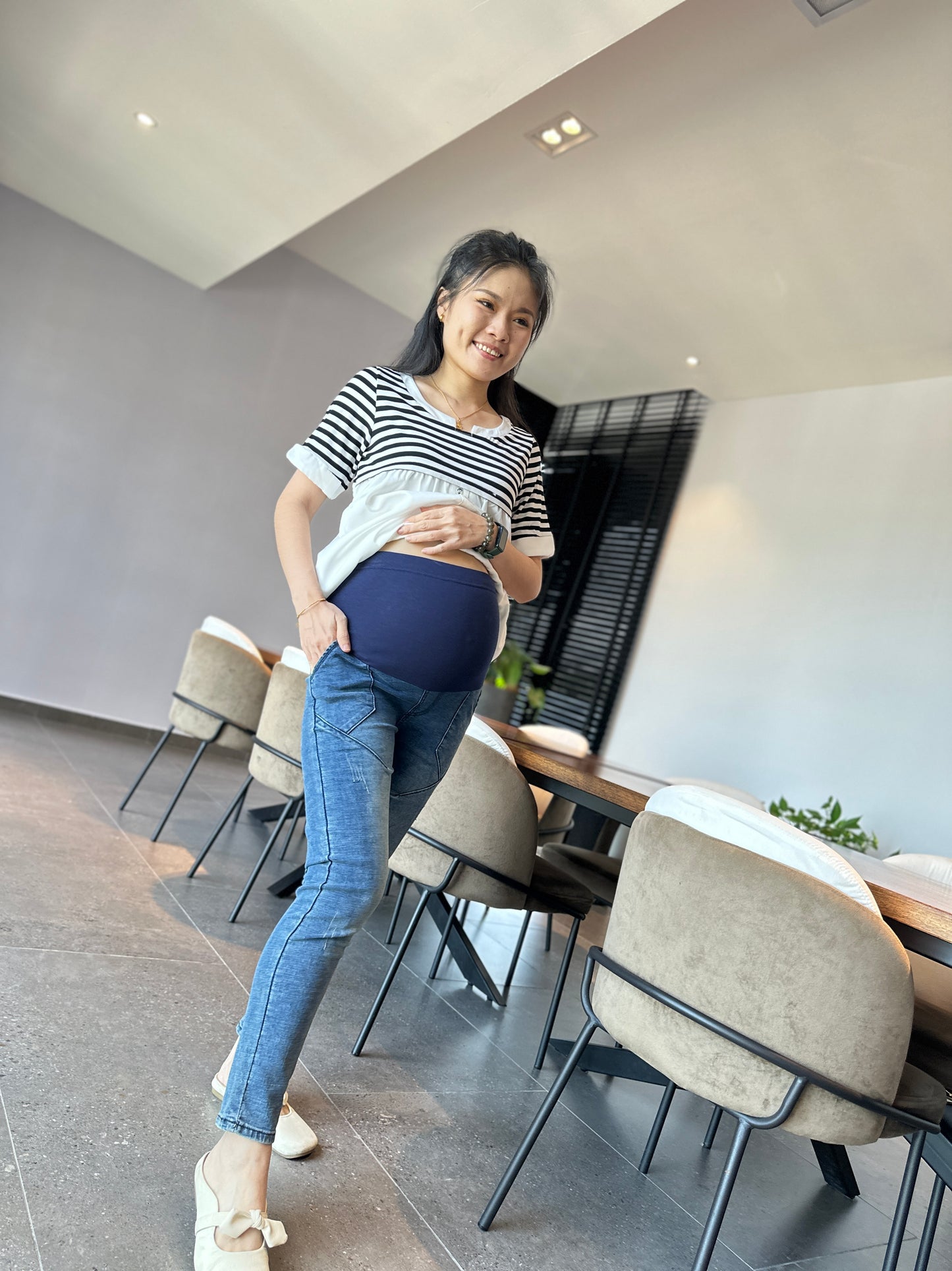 Feeah Maternity Long Jeans