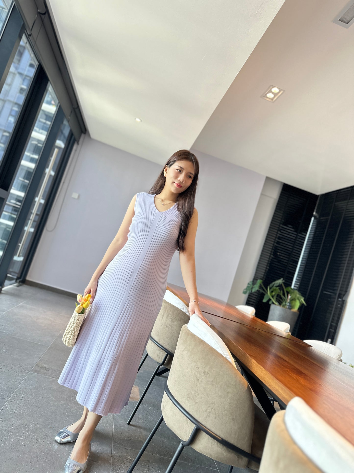 Elsy Knits Long Dress